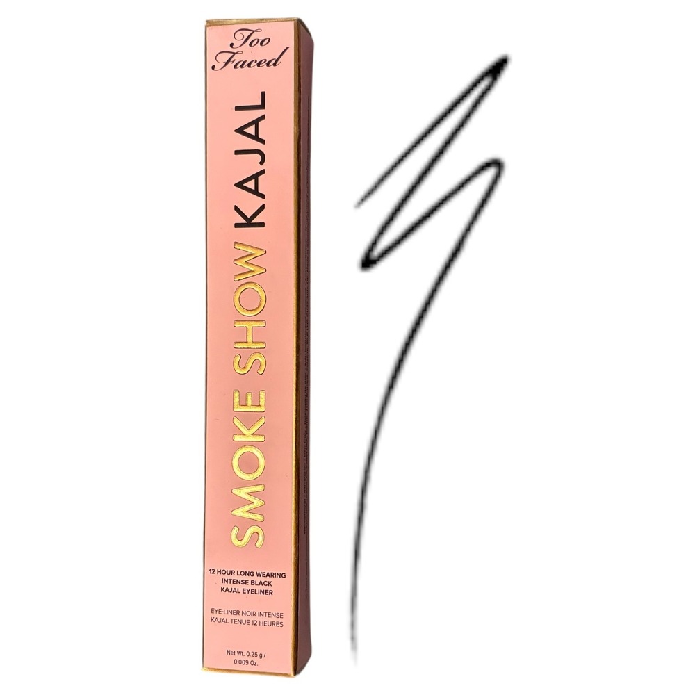 Too Faced Smoke Show Kajal Eyeliner Intense Black 12 Hour Longwear NIB New Box